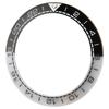 Watch Bezel Insert 41.5mm Ceramic Watch Bezel Ring Repair Replacement Accessory for Watchmaker Black and White
