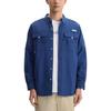 Columbia PFG Fashion Versatile Comfortable Casual Breathable Sun Protection Long Sleeve Outdoor Multi-Pocket Shirt Unisex shirts Blue FJ7048-468