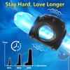 Breathable Penis Sleeve Ring Vibrator Delayed ejaculation Penis Enlarger G Spot Pleasure Stimulator Adult Sex Toy for Men