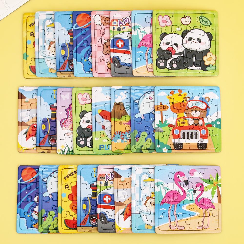 Creative Cartoon Jigsaw Puzzle for Kids Aged 3-6 - Early Education Toy