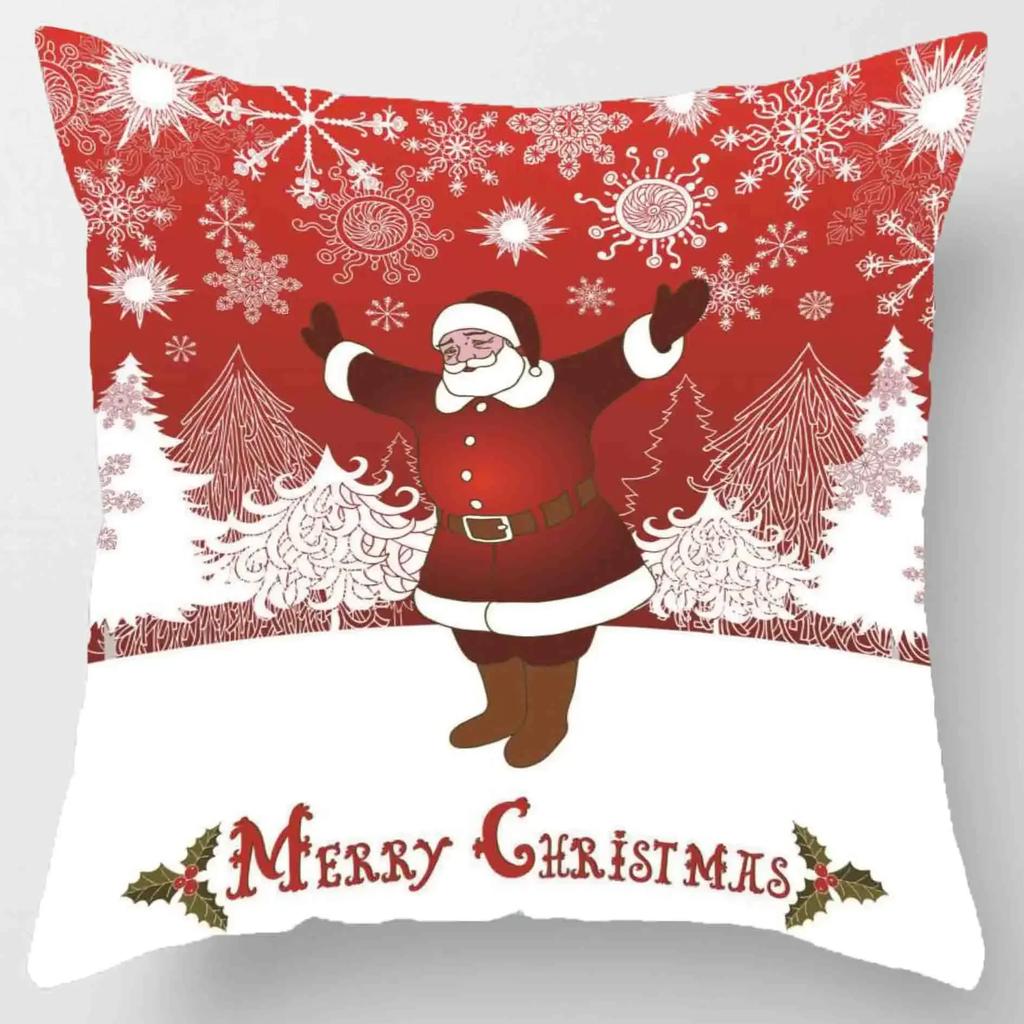 Christmas cushion set 45* 45cm pillowcase ornaments suitable for home Navidad Noel Christmass gifts ornaments