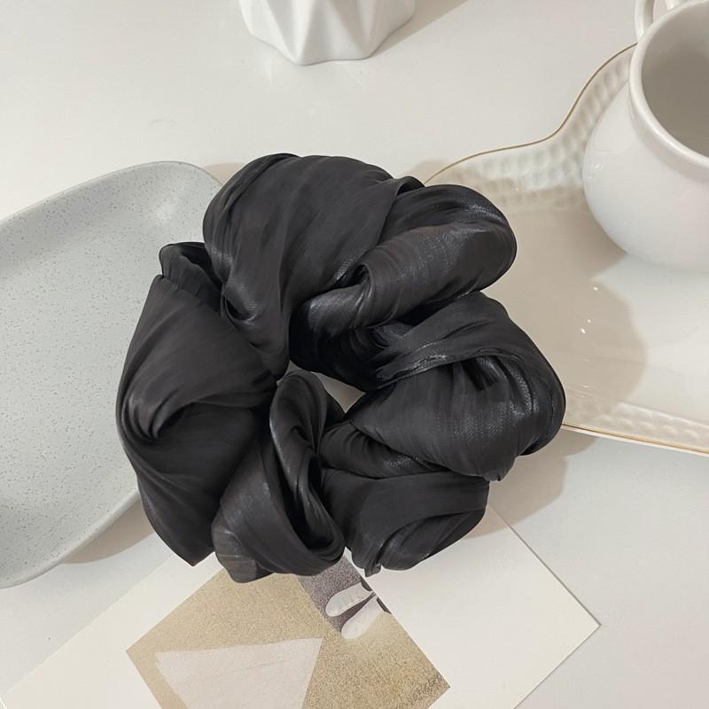 Silk Satin Scrunchies Hair Bands Women Korean Girls Elastics Hair Band Ponytail Hold Hair Accessories Headwear