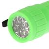 Mini Portable Abs Multifunctional Mini Strong Light Flashlight 9Leds Use Aaa Battery Flashlight Camping Emergency Flashlight