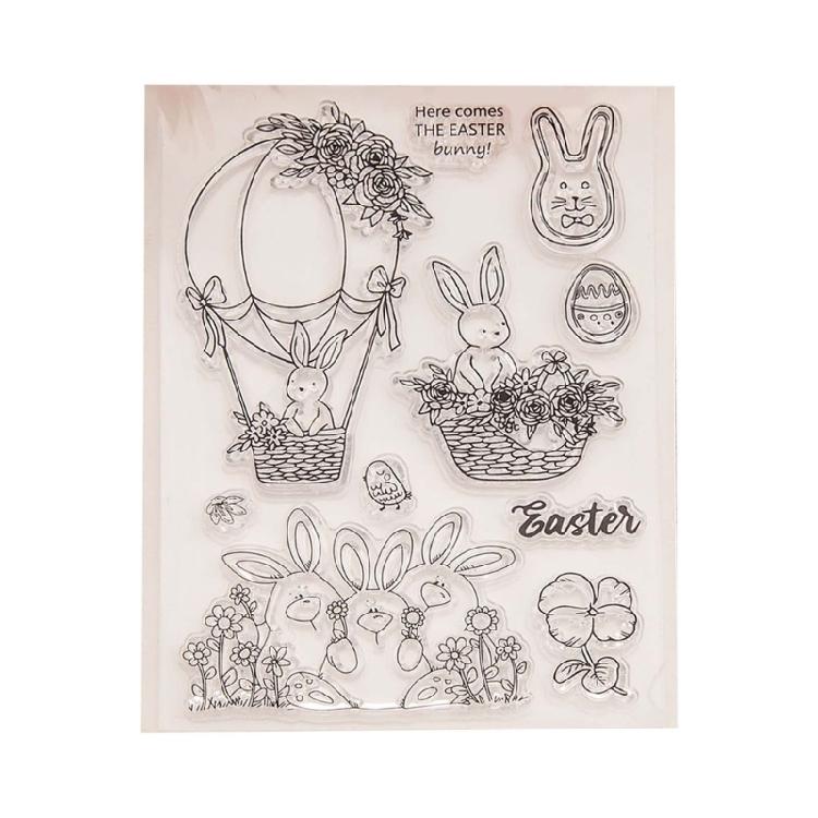Easter Rabbit Stamp Ideal for Handmade Projects