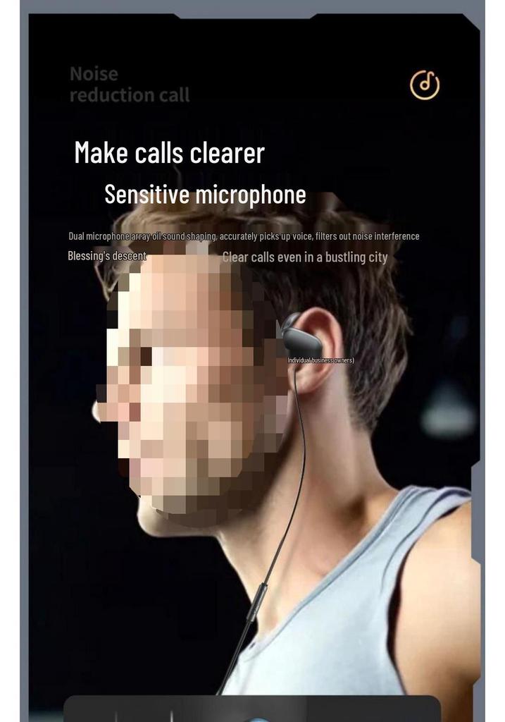 Drip-Ear Typ-C Kabelgebundene Kopfhörer: Bequem für langes Tragen, Kompatibel mit Telefonen, Desktops, Laptops, Gaming