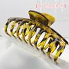 Popular Hairpin Large Keel Grab Clip Leopard Print Hair Claw Disc Hair Headgear Back Head Hair Accessories Shark Clip