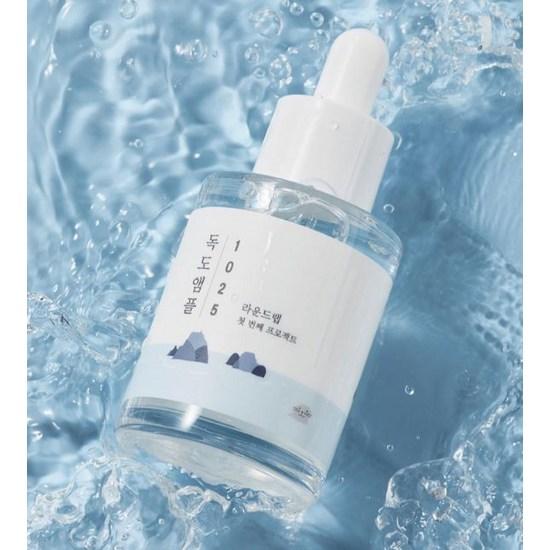 ROUND LAB 1025 Dokdo Ampulle 45g | Tiefe Hydratation + Stärkung der Hautbarriere (1 Stück / 2 Stück)