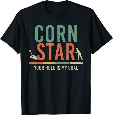 Cool Cornhole Art Corn Hole Bag Toss Tourna T Unisex T-Shirt