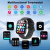Unsiex Smartwatch with 1.96Inch High Resolution Display Screen and Over 200 Customizable Dials for Daily Wear