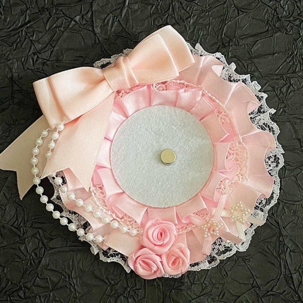 Pins Display Lolita Badges Holder Bow Badge Rosette Base Tray Itabag Badge Holder Card Holder