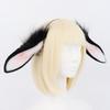 Tier Hasenohren Stirnband Kunstpelz Hasen Kopfschmuck Plüsch Haarband Party Cosplay Kostüm Zubehör