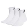 Adidas Womens/Ladies Ankle Socks (Pack of 3)