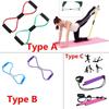 Portable Pilates Bar Workout Set , Fitness Resistance Bands, Men and Women Home Gym Equipment