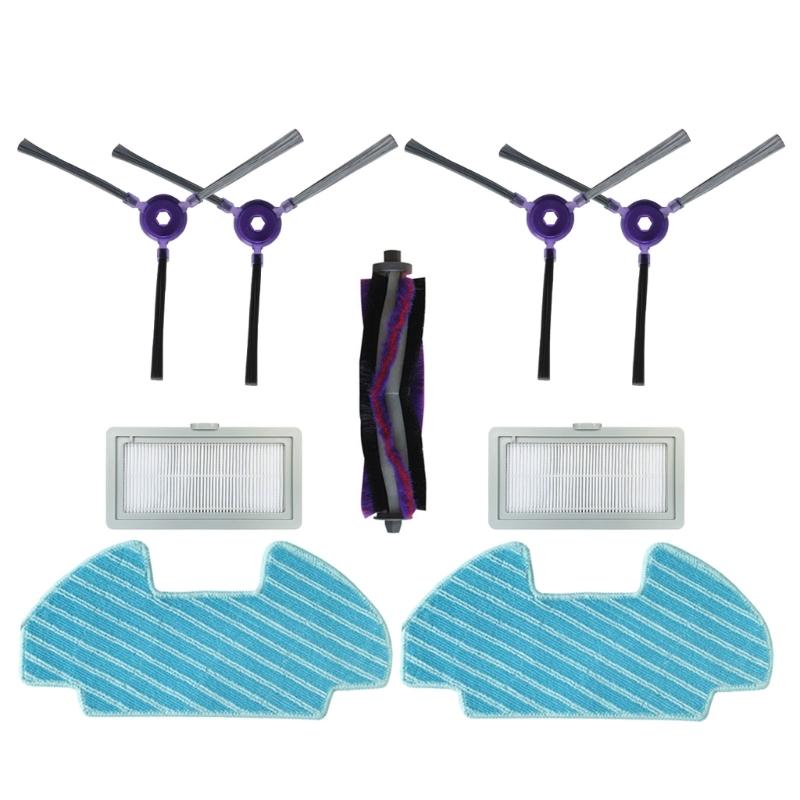 Robot Vacuum Side Brushes Main Brush Replacement Part Mop Cloth Vacuum Filter Vacuum Cleaner Accessories for i5Young