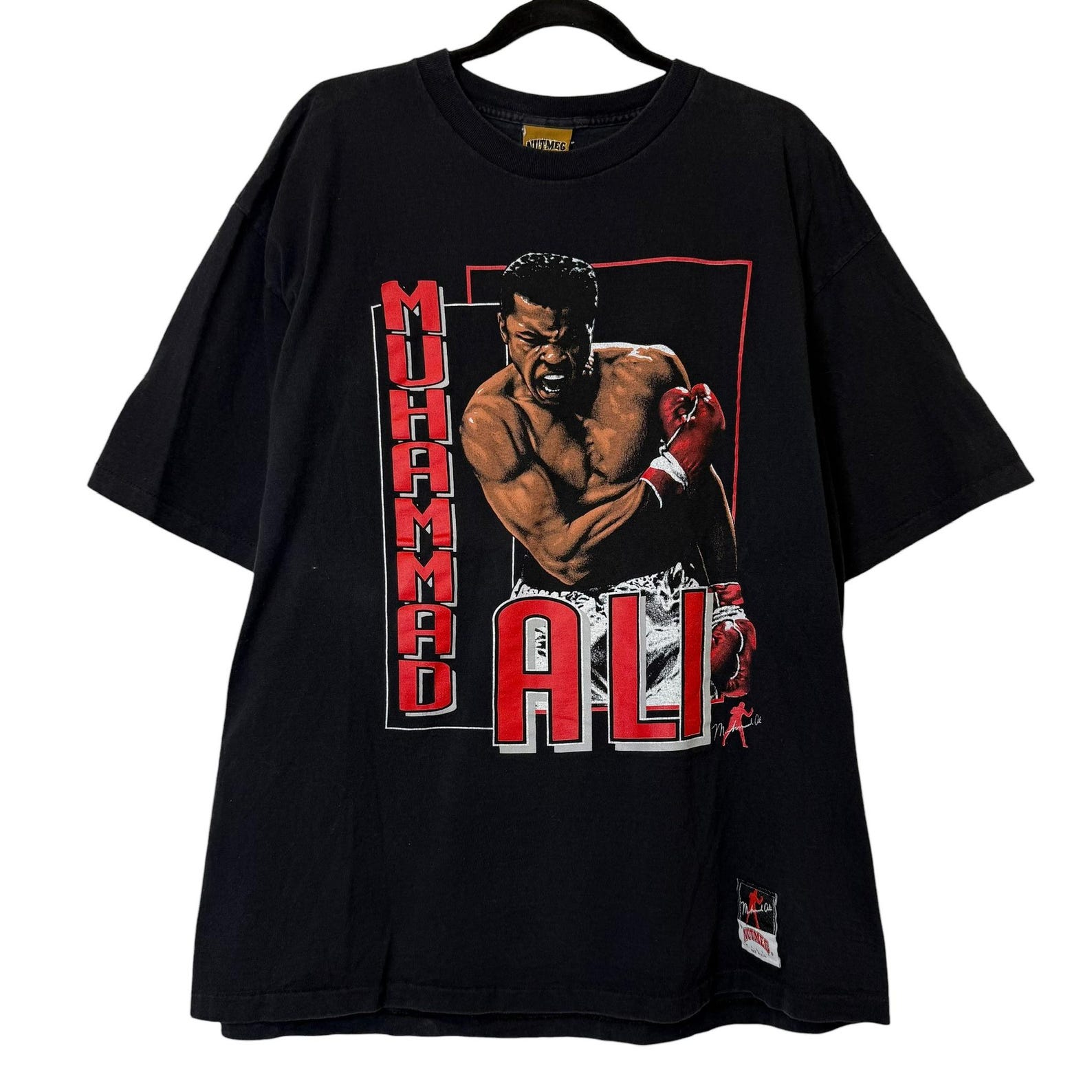 90’s Muhammed Ali Nutmeg T shirt Sz XL (A6492) XL