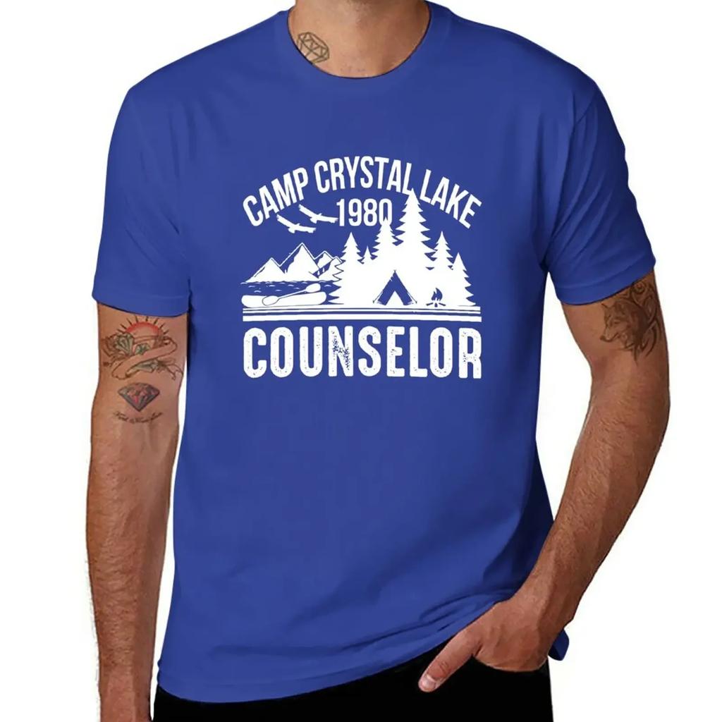 Camp Crystal Lake 1980 Counselor T-Shirt summer tops summer clothes mens tall t shirts