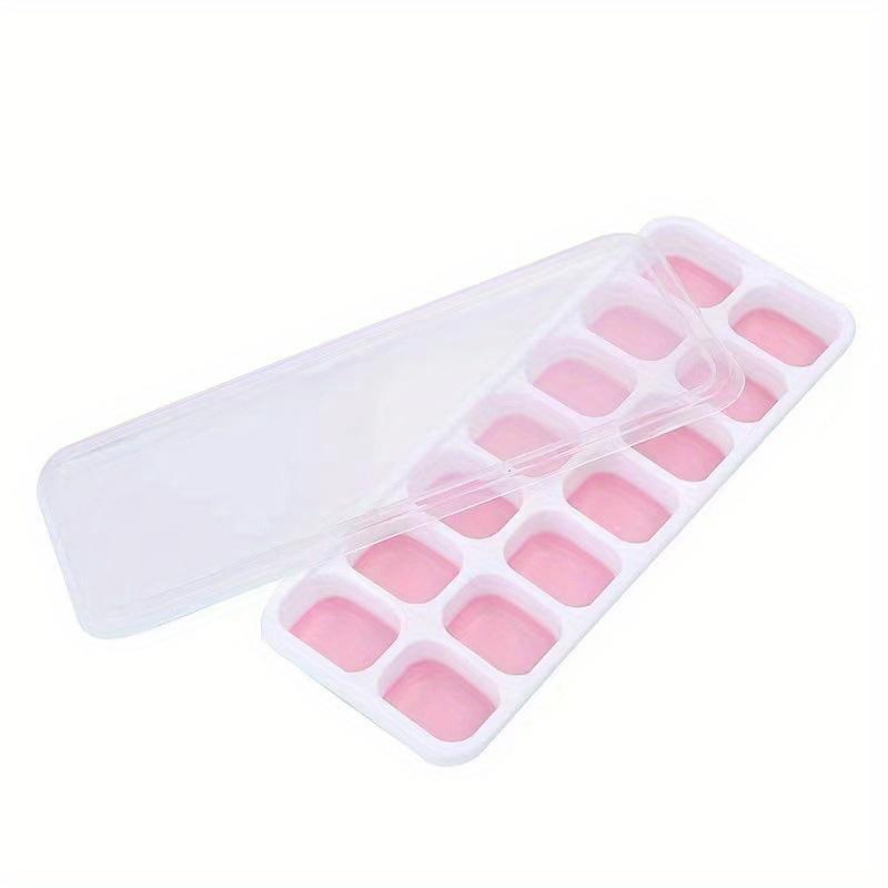 1PC  Ice Cube Mold, Silicone Ice Cube Tray, Multifunctional Household Chocolate Mold with Detachable Cover