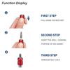 Quick Release Screwdriver Drill Bit Extension Magnetic 1/4 Inch Head Transfer Lever Self-locking Adapter Rod 100 150mm Hand Tool