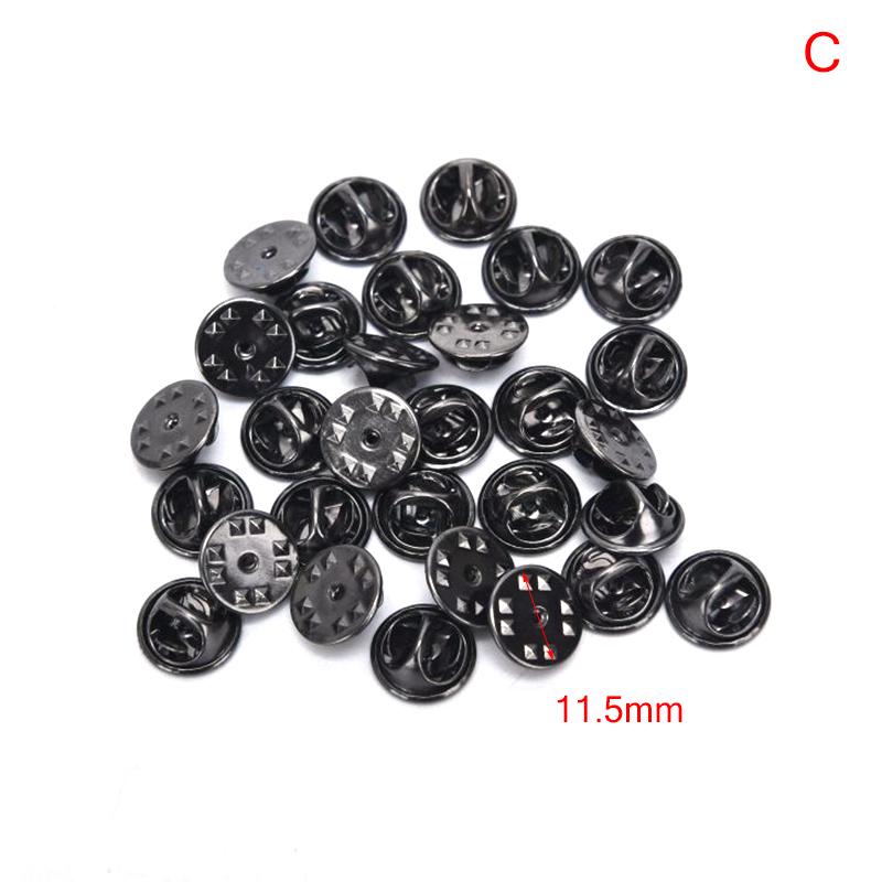 

30 шт./компл., медный значок-клатч в виде бабочки, застежка на спине, брошь для изготовления своими руками as the picture