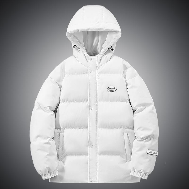 

Мужская утепленная хлопковая куртка на флисовой подкладке 2023: Тренд Осень/Зима, Утепленное хлопковое пальто для пар XL