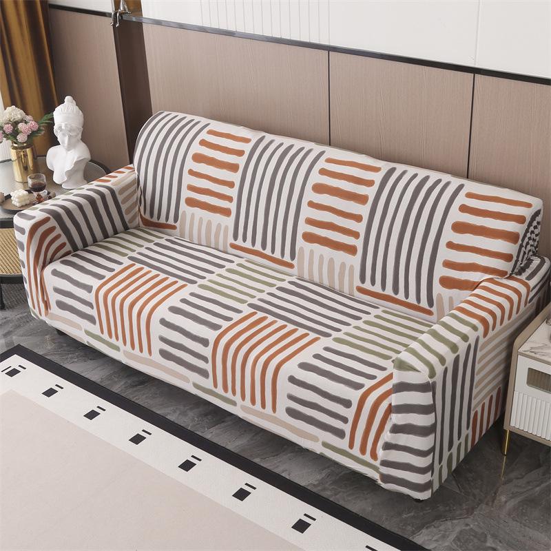 Stretchable Dustproof Sofa Cover, Fully Wrapped for Single, Double, or Three-Seater
