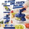 Kitchen Tool for Arthritis Automatic Electric Fruit Vegetable Peeler, Compact Stainless Steel Tool, Portable Appliance One-Click Operation Food