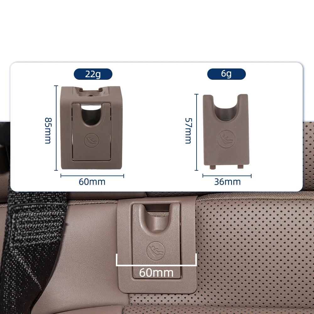 Car Rear Seat Child Restraint Safety Belt Buckle Hook ISOFIX Cover For Lexus ES200 ES350 ES300H ES260