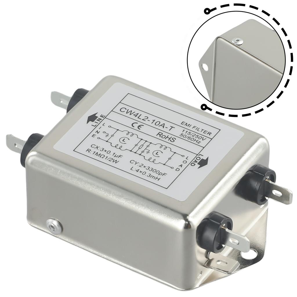 CW4L2 20A T The Single Phase Double Section Power Filter You Can Count On for Reliable Noise Filtering and Power Quality