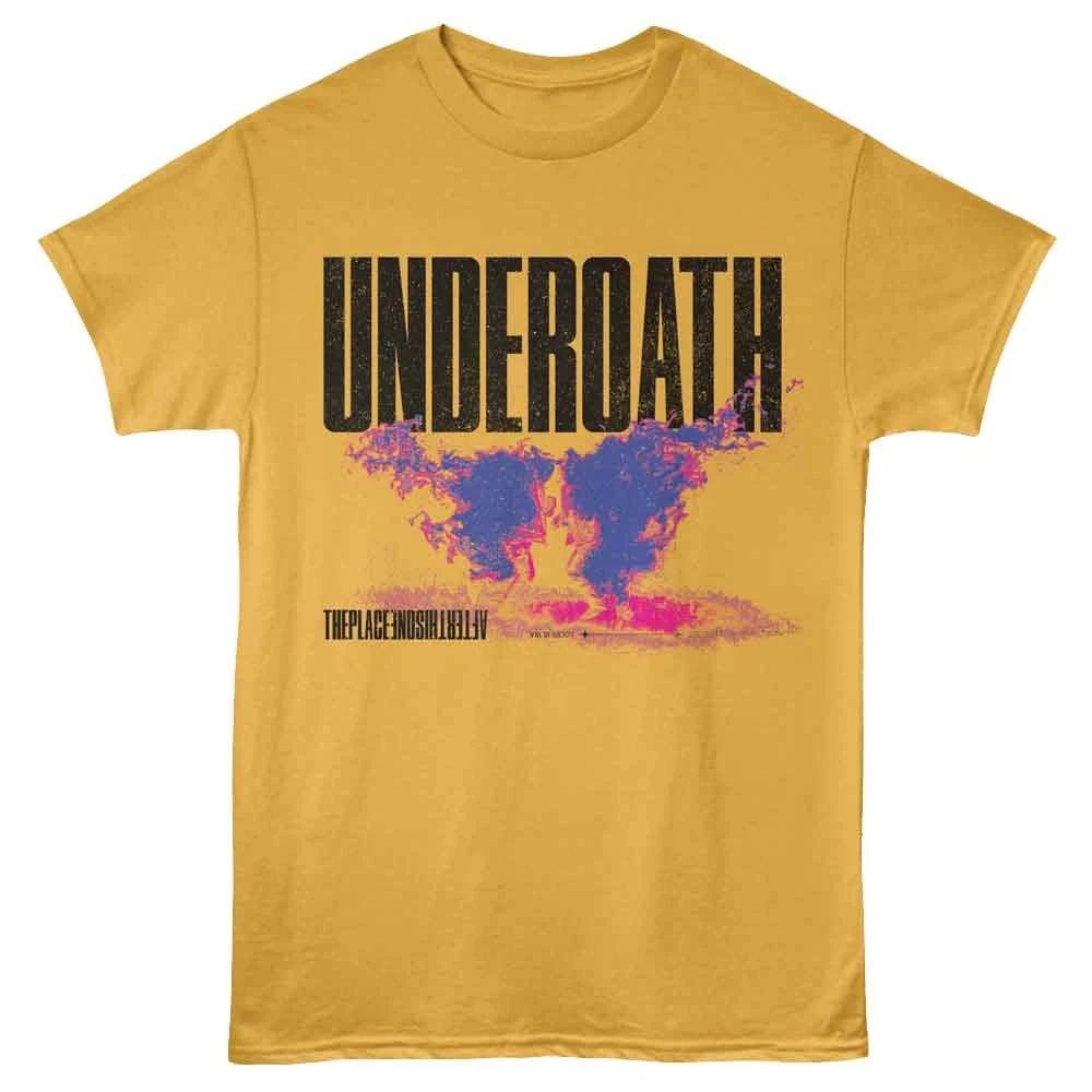 Underoath - The Place After This Flames - Orange -  Unisex Children s T-shirt 130