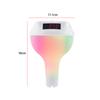 Solar Outdoor Pool Thermometer LED Display Floating Pool Thermometer with RGB Light Pool Tub Temperature Monitor Pool Supplies