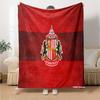 Sunderland football Flannel Blanket, Soft Polyester, Modern Design, All-Season for Camping, Travel, Gifts for holidays or birthdays