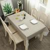 Nordic Style PVC Waterproof Plaid Tablecloth