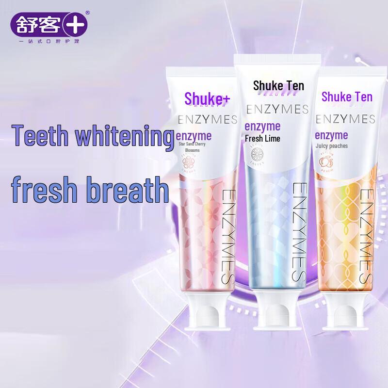 

Saky Enzyme Whitening Fresh Breath Toothpaste 3-Pack