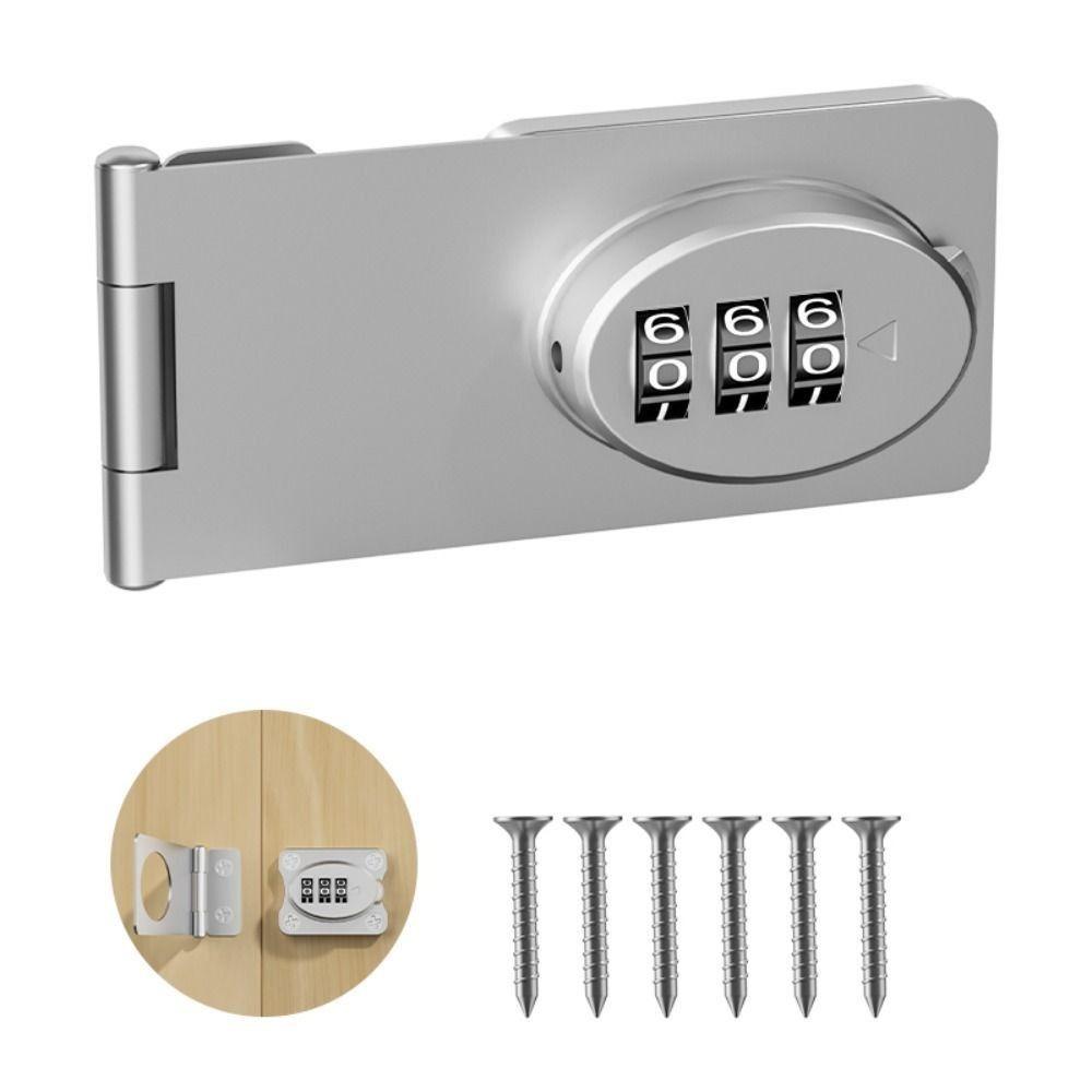 3 Digit Digit Mechanical Password Lock Mechanical Combination Coded Lock  Refrigerator Door
