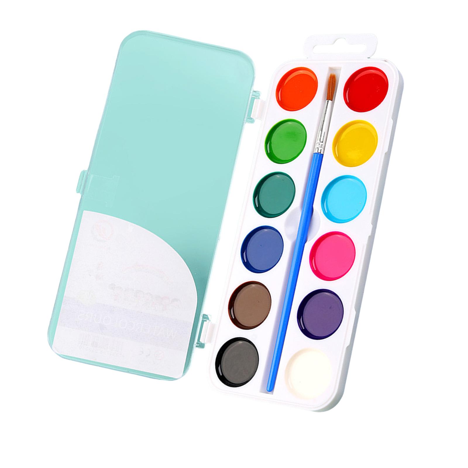 

Набор акварельных красок, смываемые акварельные краски с кисточкой для детей, приз для игры в классную комнату ко Дню святого Валентина 12