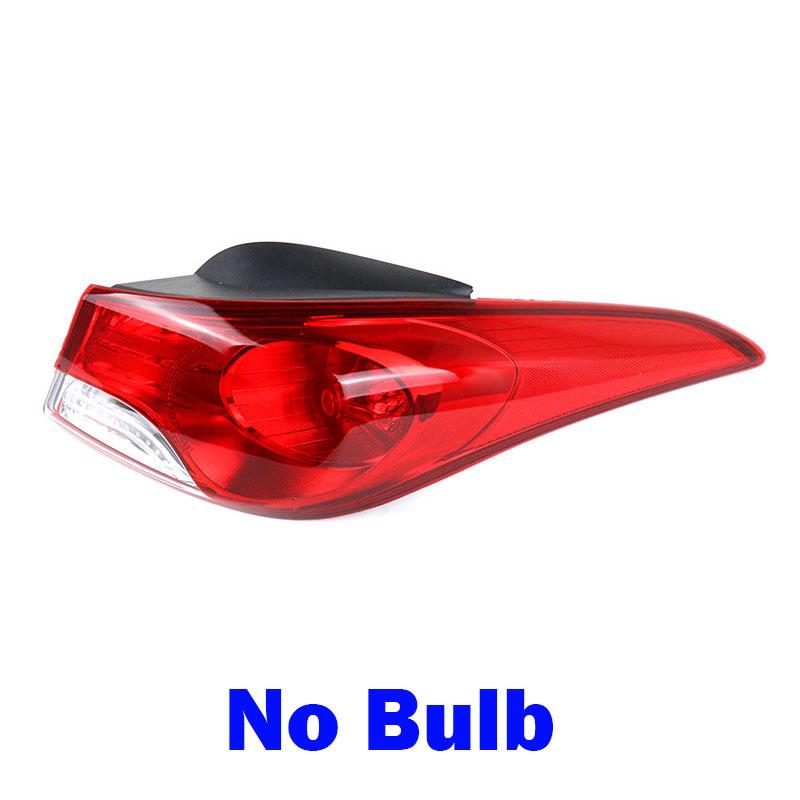 For Hyundai Elantra 2012 2013 2014 2015 Rear Tail Light Turn Signal Light Fog Lamp Housing Without Bulb 92401-3X010  92402-3X010