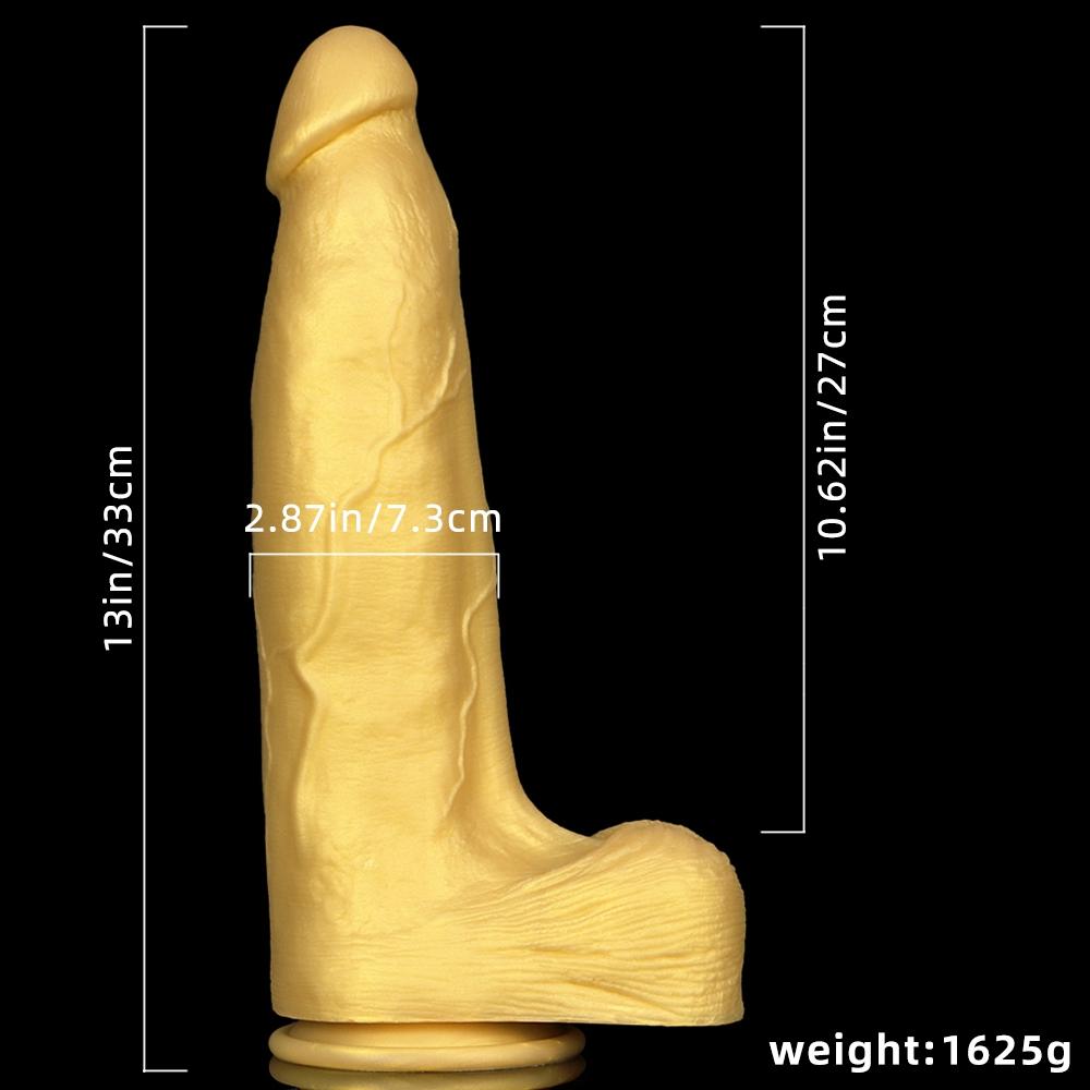 Měkká realistická tlustá obrovská dildo erotická hračka pro dospělé gay pro ženy přísavka Big Dick anální kolík Vaginální masturbátory silikonový penis