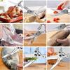 1 PC/3 PCS Stainless Steel Ultra-Sharp Kitchen Scissor for Meat Poultry Fish Cooking Boning Knife Tool