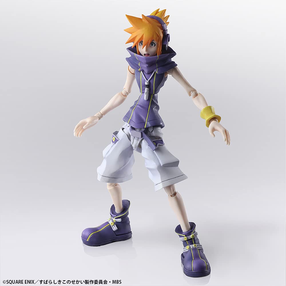 The World Ends With You The Animation Bring Arts Sakuraba Otoko PVC Painted Movable Figure
