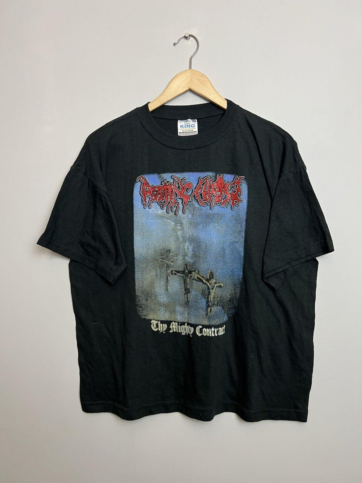 Vintage 00s Rotting Christ t shirt Thy Mighty black metal Unisex T-Shirt XL