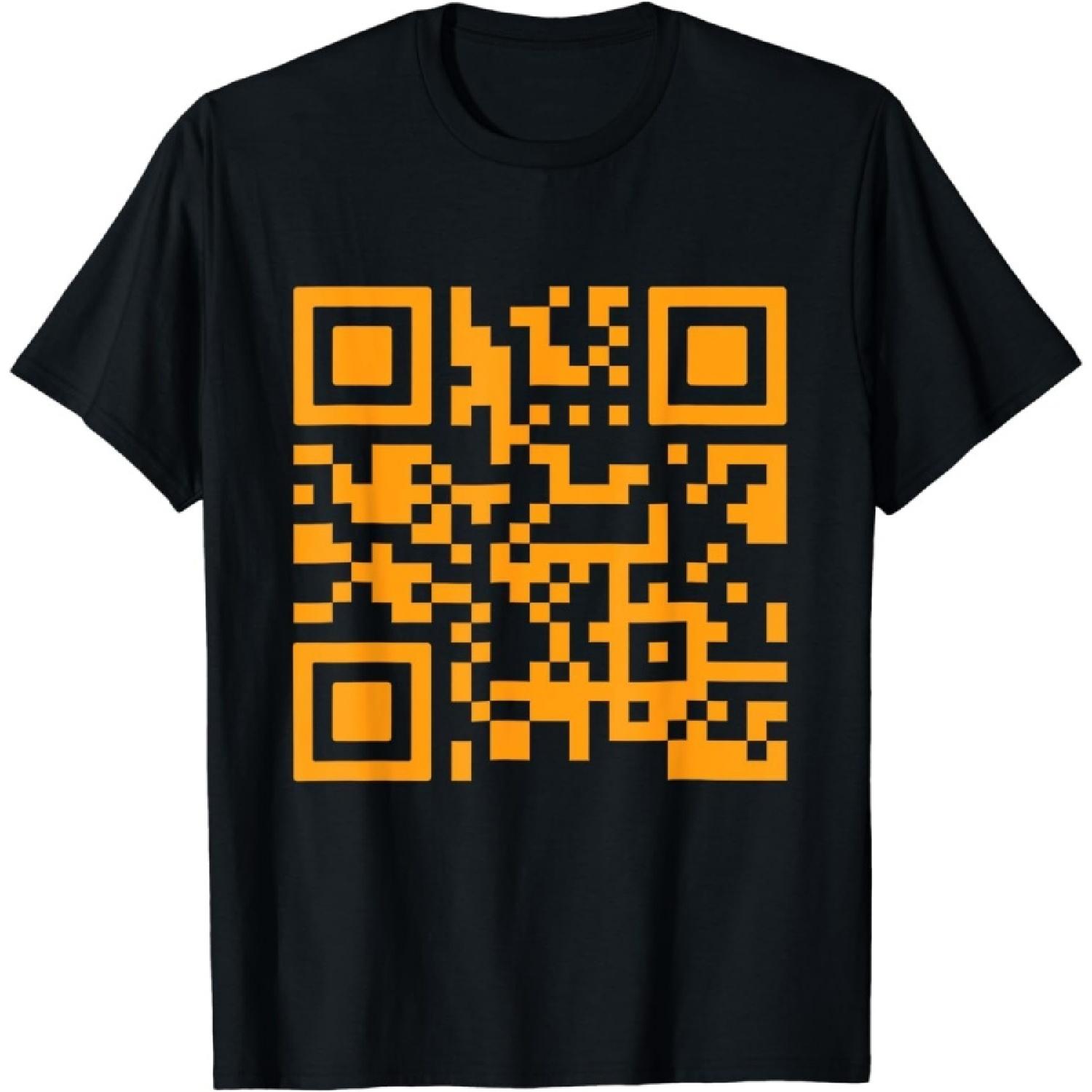 YYUUYUU FUC k You Q R Code T-Shirt XXXXXL разноцветный