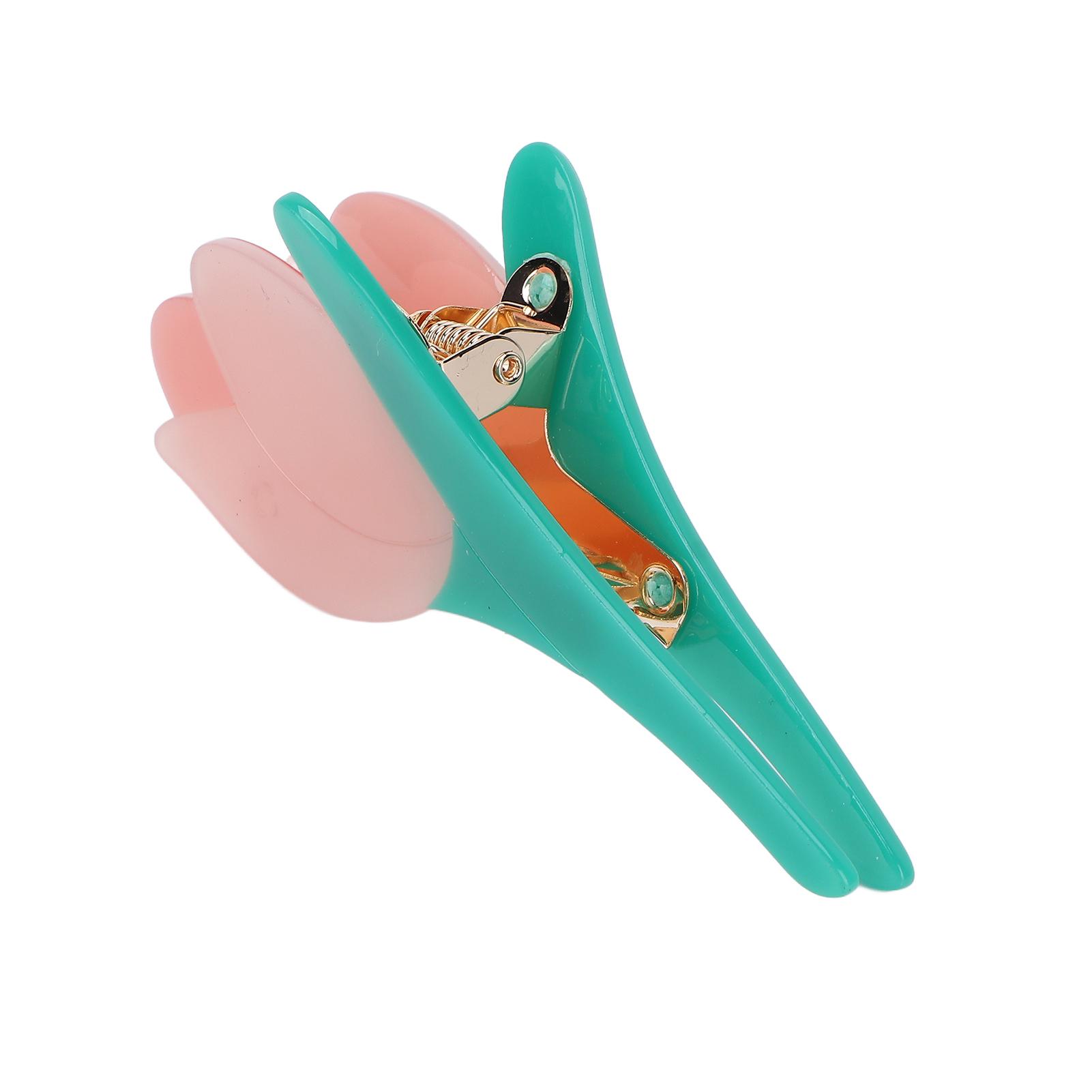 

Hair Claw Clips Elegant Flower Shape Fashionable Hair Clip Styling Tool Accessories for WomenTulipa