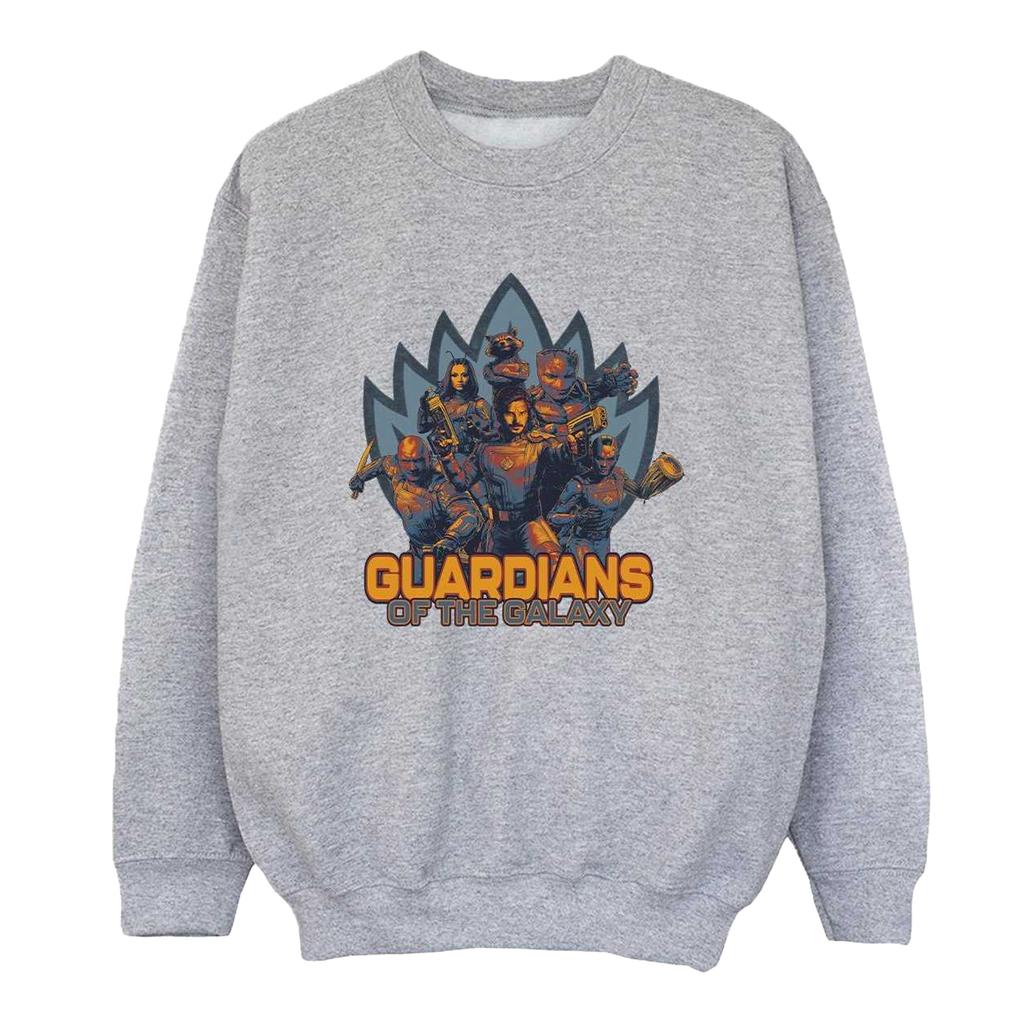 Guardians Of The Galaxy Volume 3 Boys Shield Sweatshirt