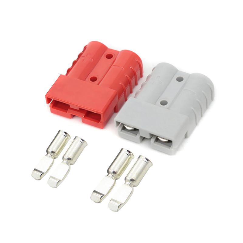 1PCS For Anderson 600V 50/120A Plug Cable Terminal Battery Power Connector Kit Quick Plug Battery Charging Connector