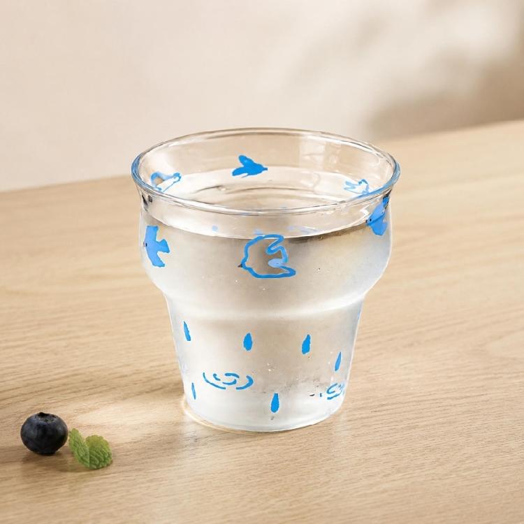 Clear Glass Dessert Dish with Round Rims for Showing Layer and Serving Ice Cream, Puddings, Fruit, Yogurt, or Salad