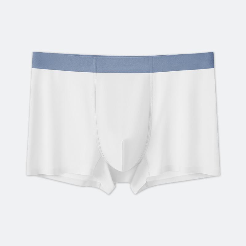 Pánské spodní prádlo Velká velikost Prodyšné Rychleschnoucí Kalhotky s plochými rohy Letní Chladivé Ledové hedvábné spodní prádlo pro muže