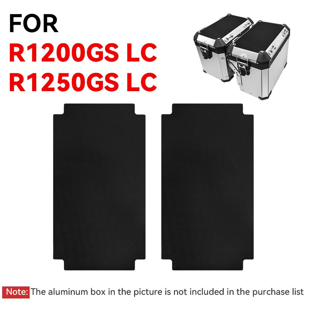 For BMW R1200GS LC Adventure R1250GS Motorcycles PVC Leather Side Case Pads Pannier Cover Set Luggage Cases R 1200 GS.