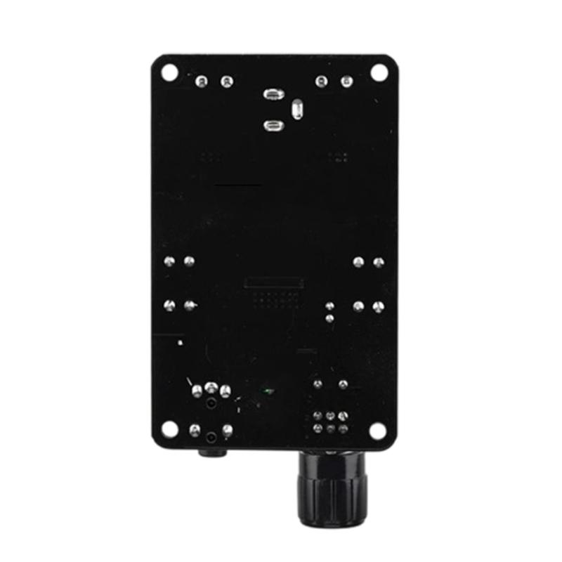 Stereo Power Amplifier Module Supporting Wide Voltage Ranges 12V To 24V with Volumes Control Knob Safety Features for Home