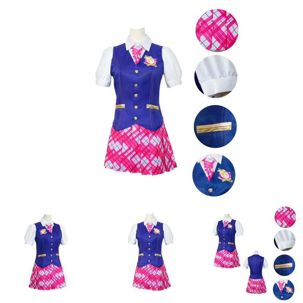 Barbie Charm Princess School Uniform Cosplay Costume For Women