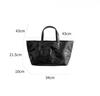 Korean Style Silver Tote Bag for Women Large Capacity Leather Handbag Casual Office Commuter Bag Luxury Shopper Handbags